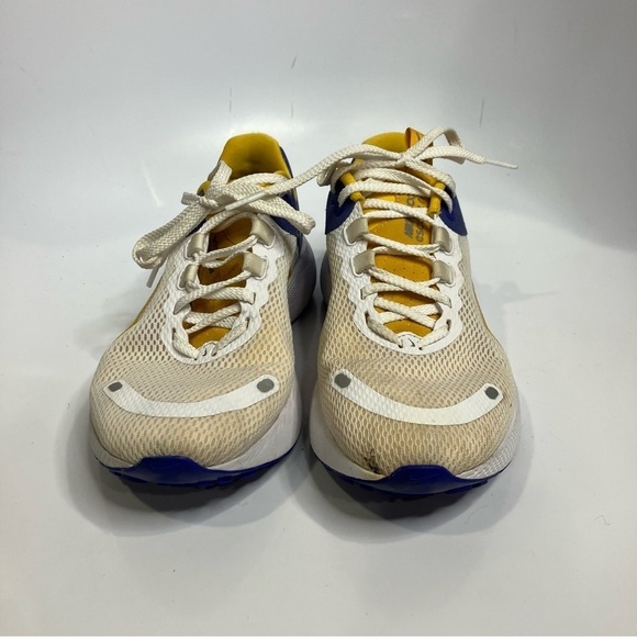 Nike React escape run 2 sneakers white yellow size 7.5 - Picture 3 of 7